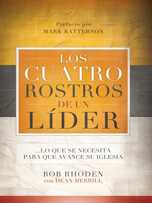 cover image of Los cuatro rostros de un líder
